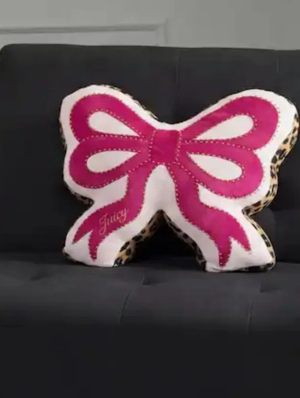 Juicy Couture decorative butterfly